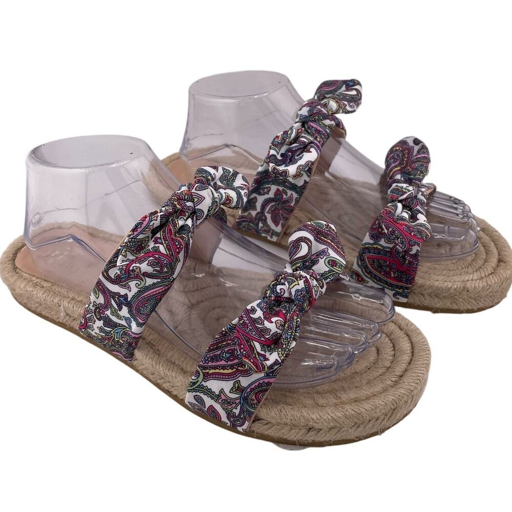 Nanette Lenore Lily Double Strap Sandal NWOB 8.5M